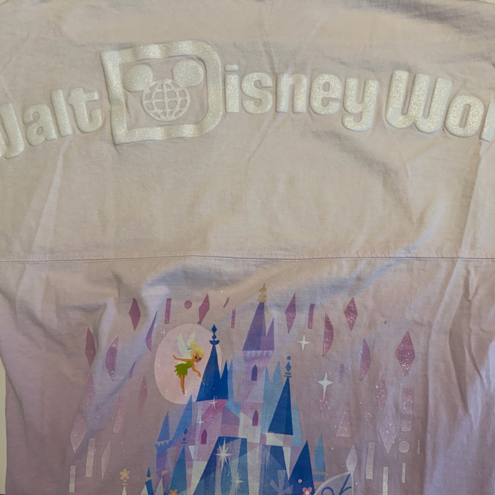 Disney Lavender and Blue Long Sleeve Tee